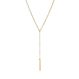 Dapper Y-Line Pendant Necklace