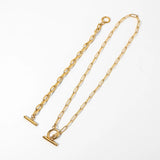 Rectanglo Elegance Chain Necklace