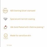 925 Sterling Silver STEADY Earrings