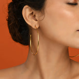 Glimmering Loop Earrings