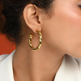 Twisted Radiance Earrings