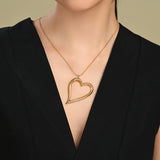 Love Outline Necklace