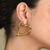 Love Outline Earrings