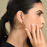 Love Outline Earrings