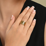 Woven Elegance Ring