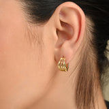 Wavy Motion Earrings