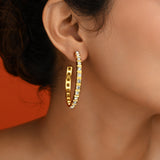 Shimmering Cascade Earrings