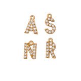 Alphabet Pendant Gold Chain