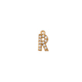 Alphabet Pendant Gold Chain