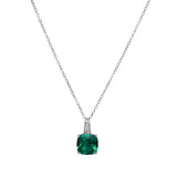 Emerald Water Drop Necklace