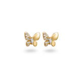 18K Gold plated Winged  Earrings