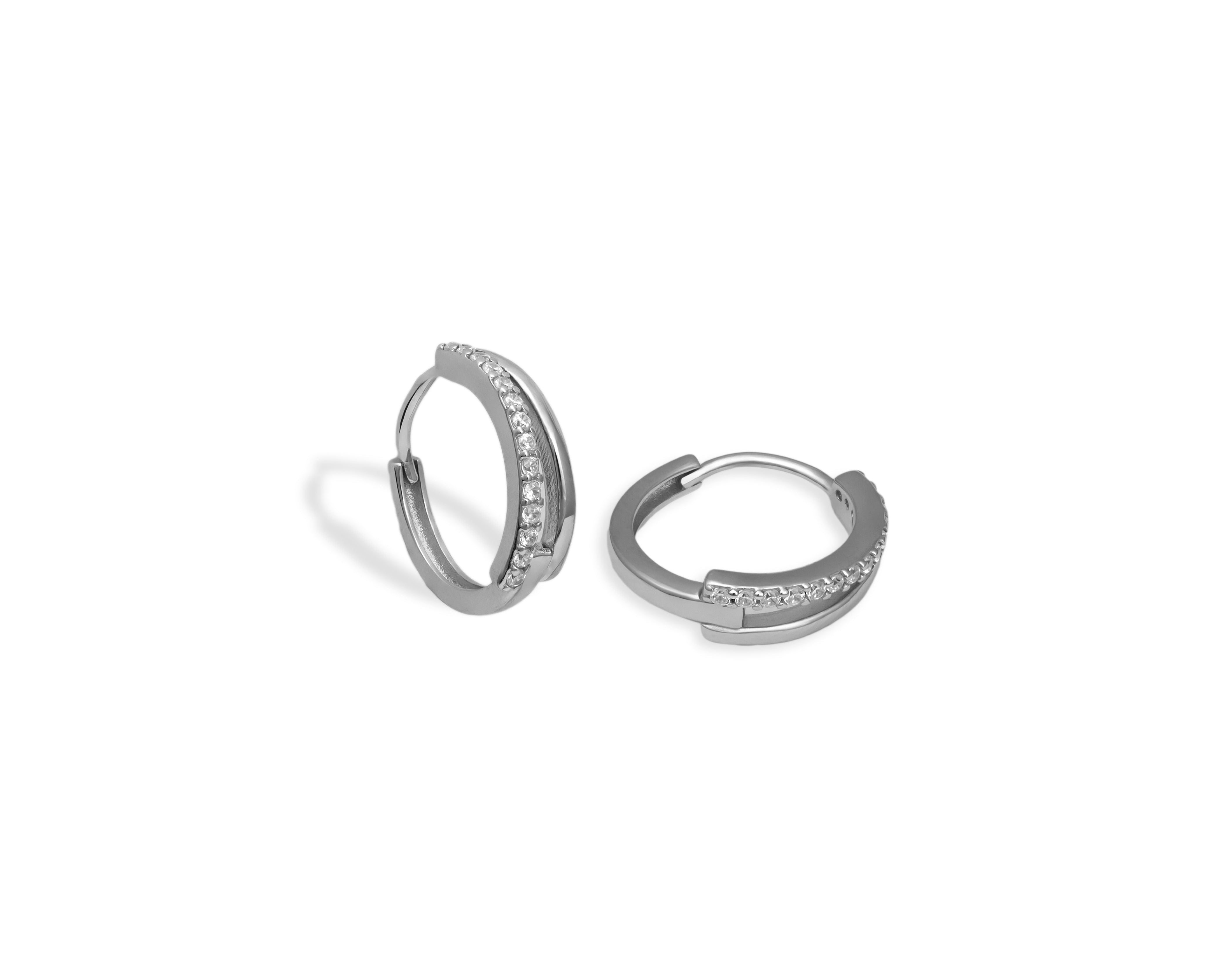 Brilliant Circle Earrings