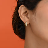 Brilliant Circle Earrings