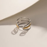 Eclipse Triple Layered Ring