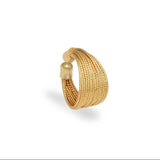 Golden Weave Ring