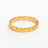 Golden Bead Ring