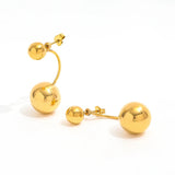 Golden Drop Earrings