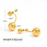 Golden Drop Earrings