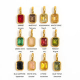 Gemstone Charm Collection Pendant