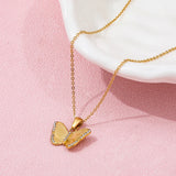 Golden Butterfly Necklace