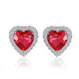 Crimson Heart Jewelry Set