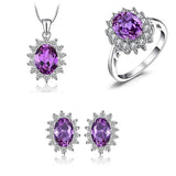 Royal Amethyst Jewelry Set