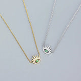 Radiant Eye Necklace