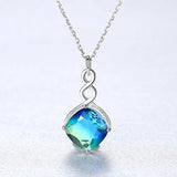 Ocean Glow Pendant Necklace