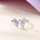 Lavender Charm Ring