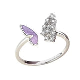 Lavender Charm Ring