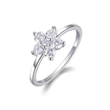 Moissanite Solitaire Proposal Ring