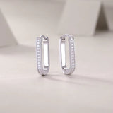 Stellar Sparkle Moissanite Earrings