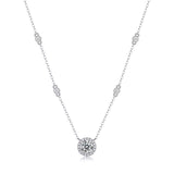 Pristine Moissanite Necklace