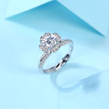 Infinite Brilliance Moissanite Ring