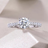 Eternal Glow Moissanite Ring