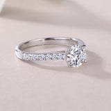 Eternal Glow Moissanite Ring