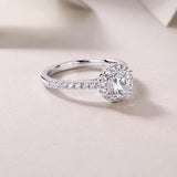 Diamond Essence Moissanite Ring