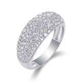 Twilight Sparkles Moissanite Ring