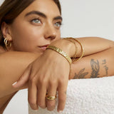 Celeste Hammered Cuff