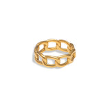 Chainlink Elegance Ring