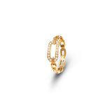 Dazzling Interlace Ring