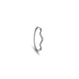 925 Sterling Silver Surf Ring