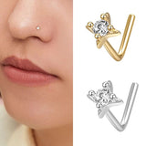 Starry Spark Nose Pin